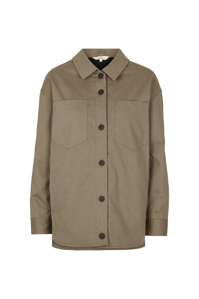 Basic Apparel Mia Jacket Skjorter 121 Dried Sage